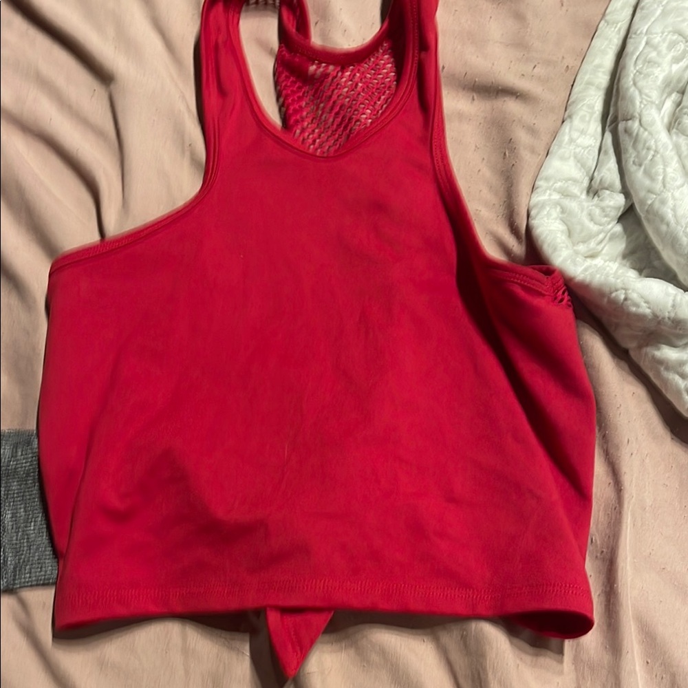 Bombshell Sportswear Red Women's Tank Top